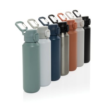 Logo trade promotional gifts picture of: Via RCS Re-steel lockable sport bottle 600ML